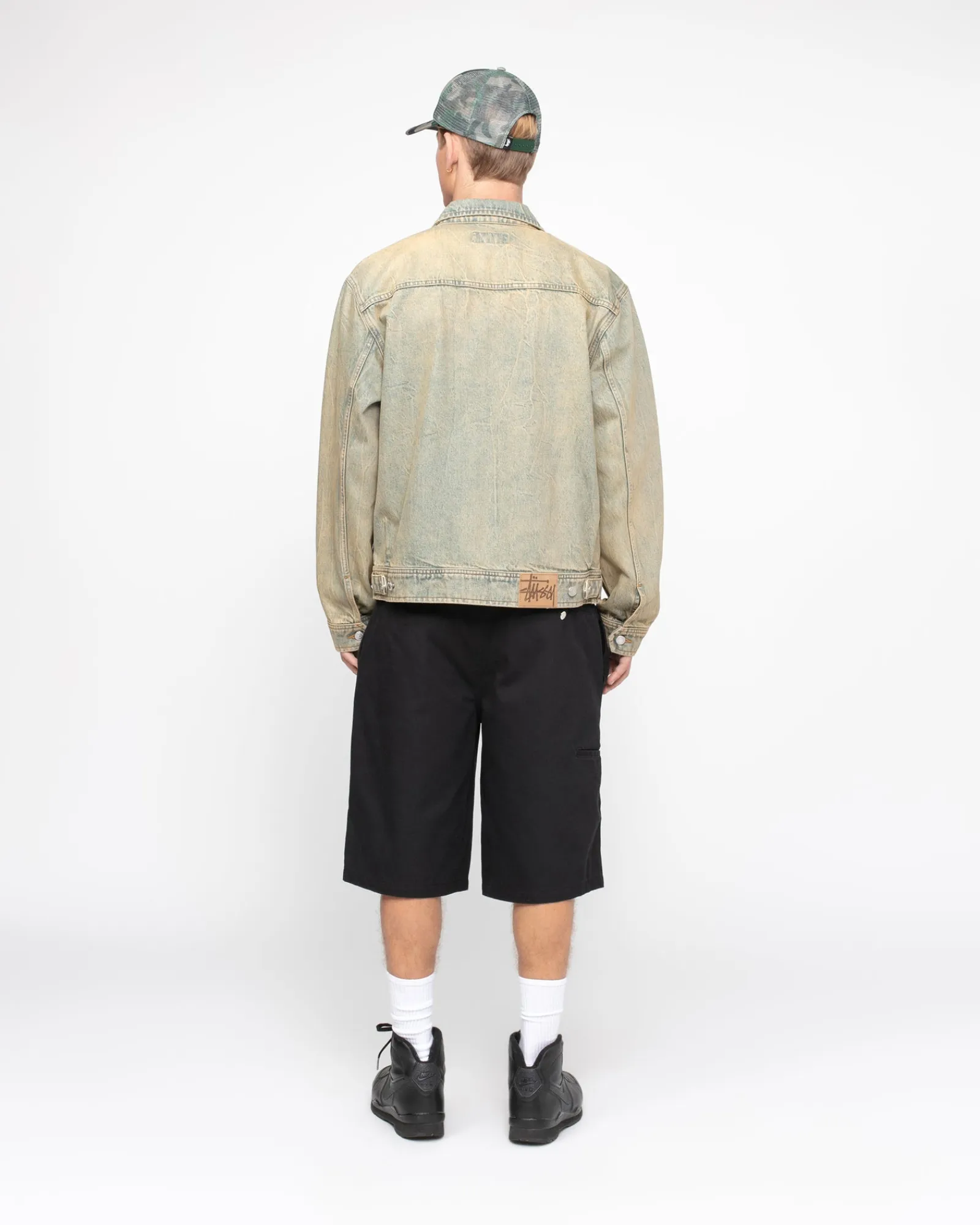 Shorts>Stüssy CHINO WORK SHORT Black