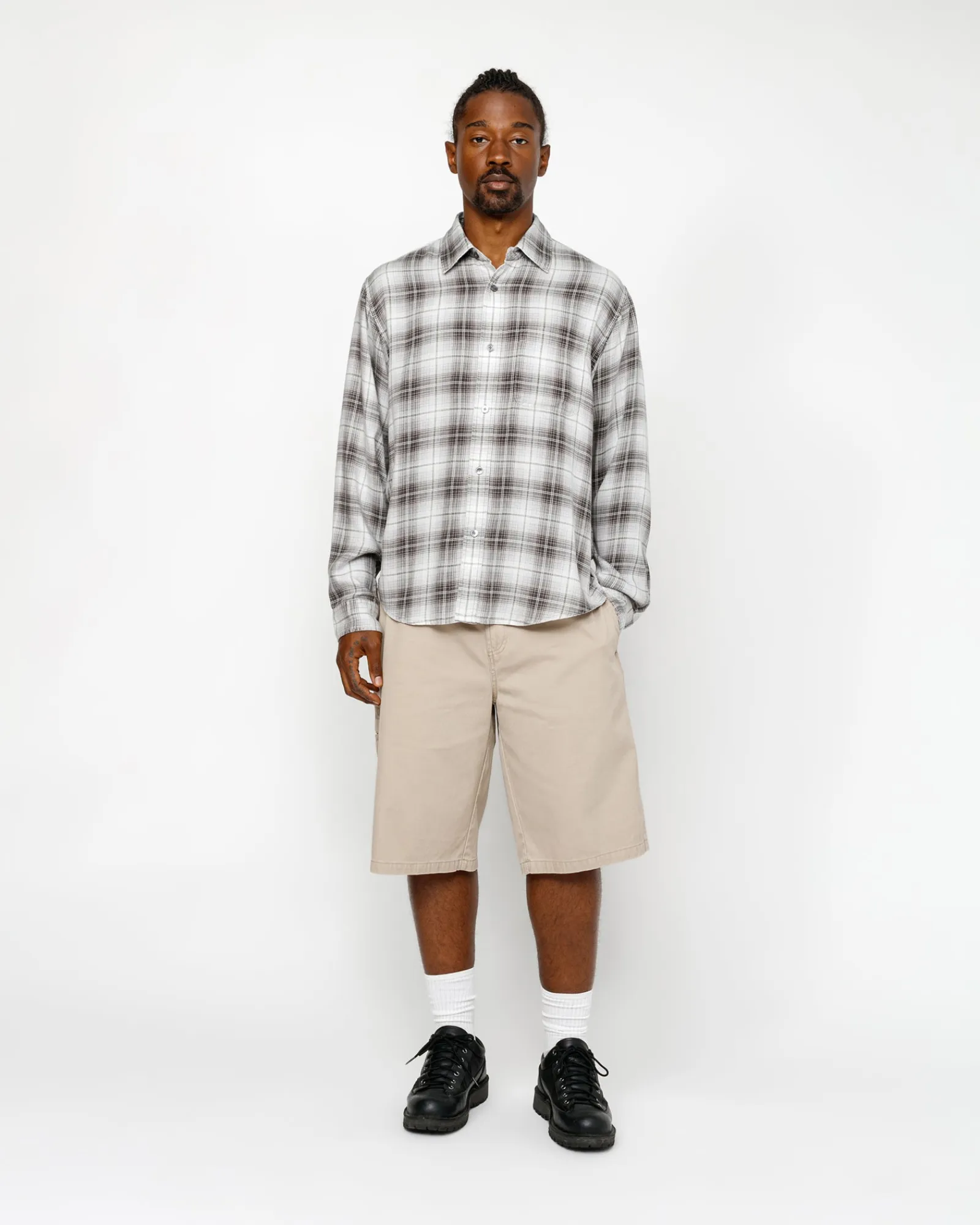 Shorts>Stüssy CHINO WORK SHORT Khaki