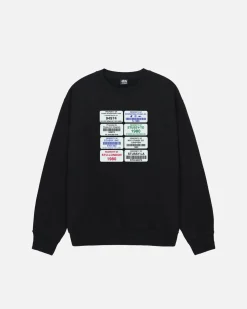 Crews>Stüssy CODES CREW Black