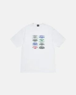 Tees>Stüssy CODES TEE White