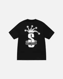 Tees>Stüssy CROWN BAND TEE Black