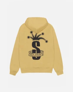 Hoodies>Stüssy CROWN BAND ZIP HOODIE Curry