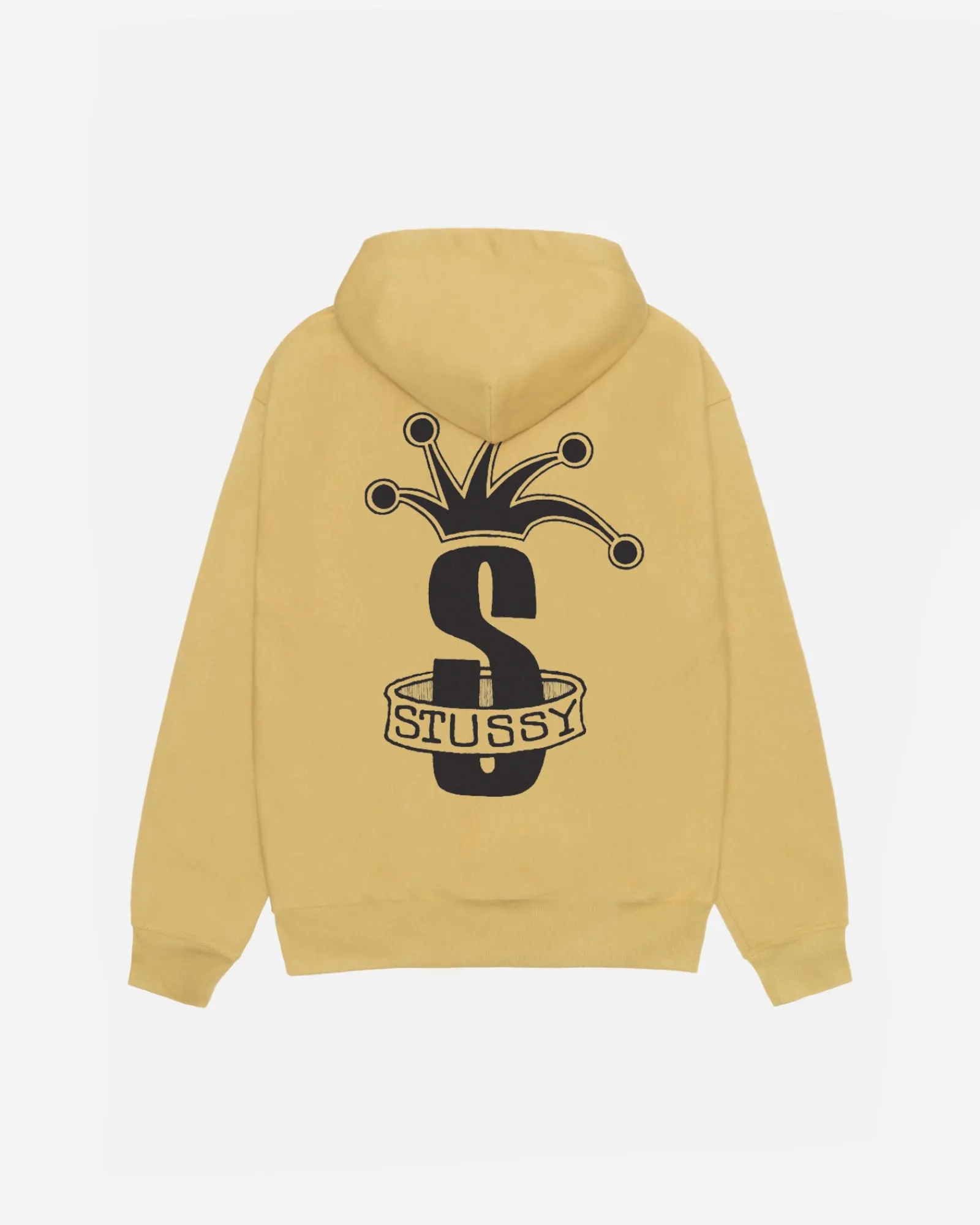 Hoodies>Stüssy CROWN BAND ZIP HOODIE Curry
