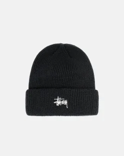 Headwear>Stüssy CUFF BEANIE BASIC Black
