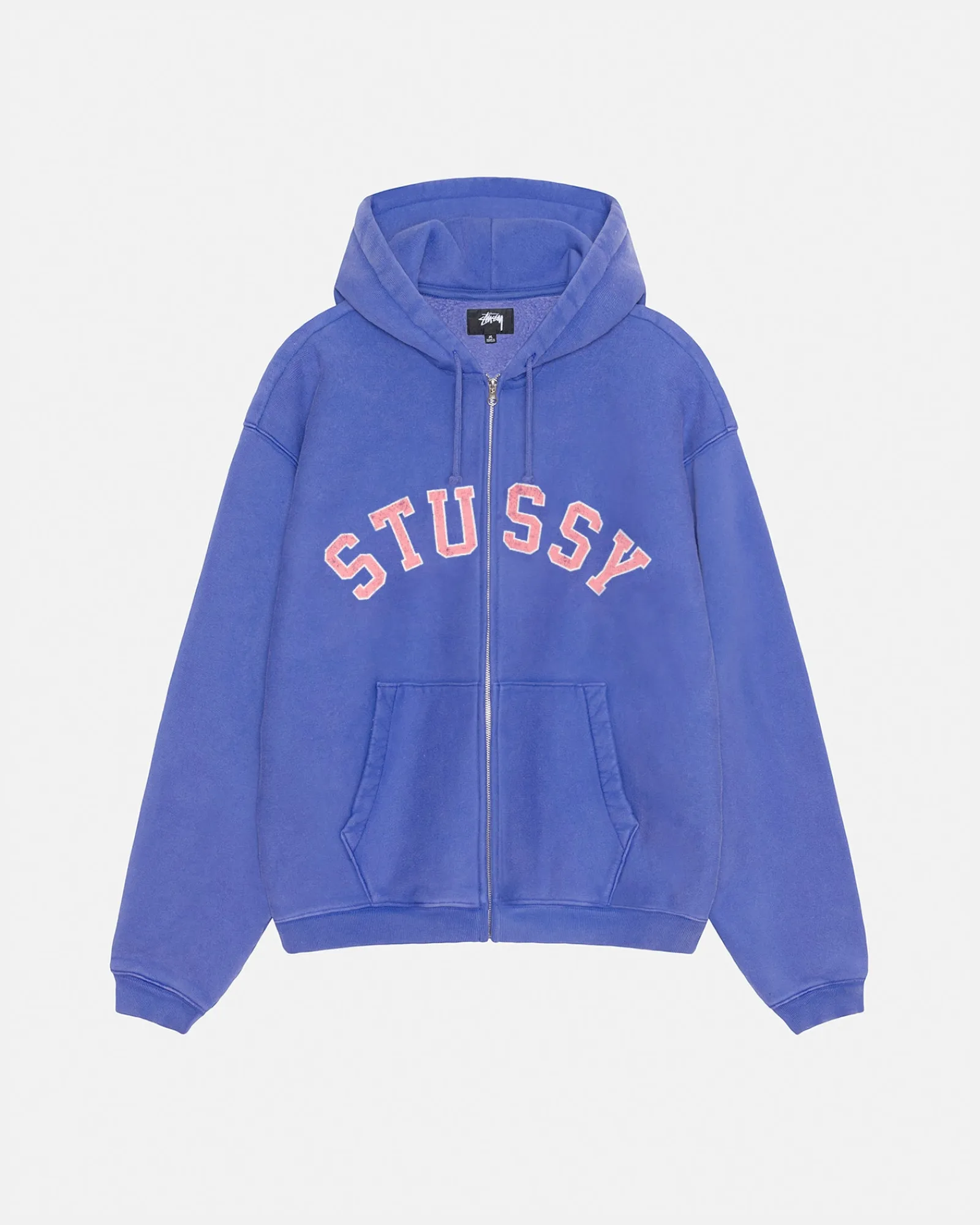 Hoodies>Stüssy FADED GRAPHIC ZIP HOODIE Purple