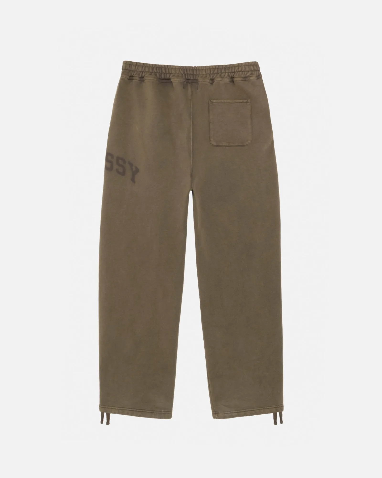 Pants>Stüssy FLEECE PANT FADED GRAPHIC Olive