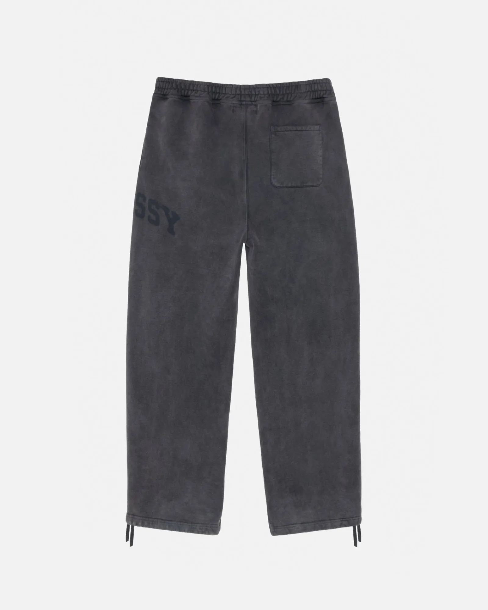 Pants>Stüssy FLEECE PANT FADED GRAPHIC Washed Black