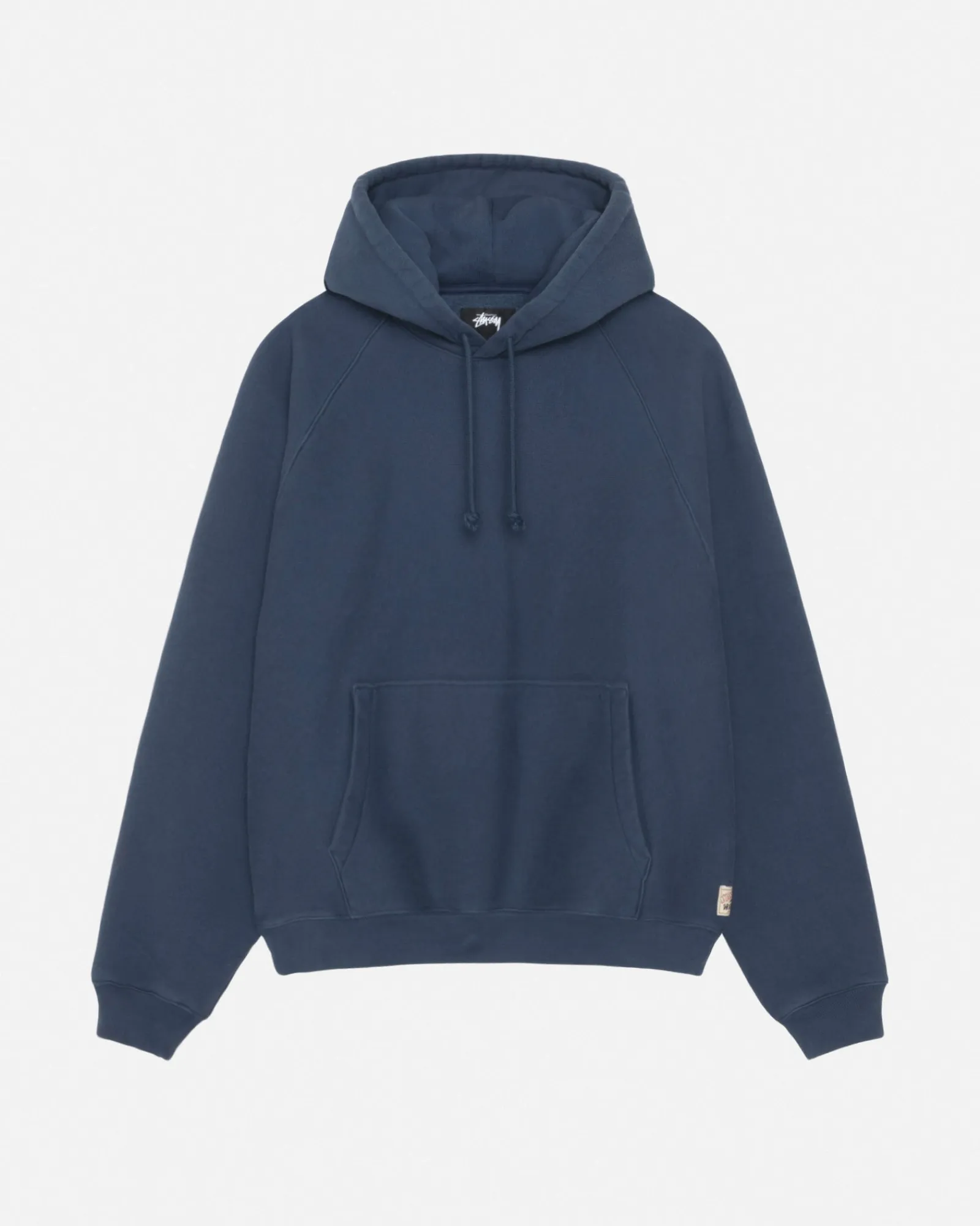 Hoodies>Stüssy FLEECE RAGLAN HOODIE Navy
