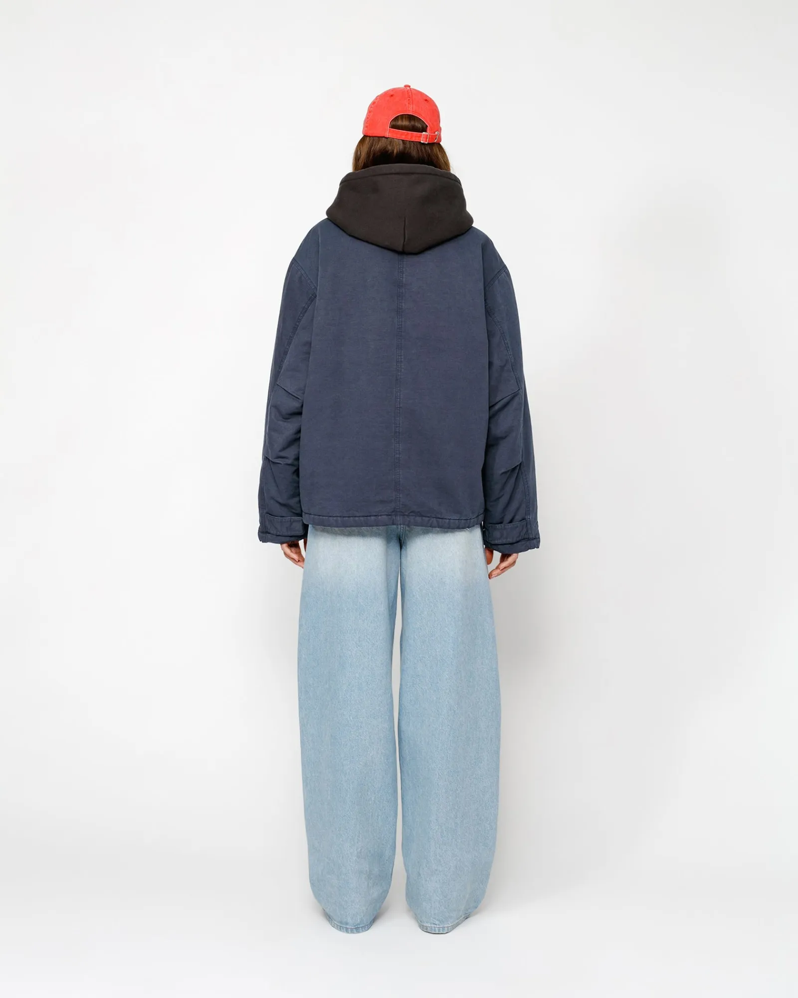 Outerwear>Stüssy INSULATED FIELD JACKET Navy