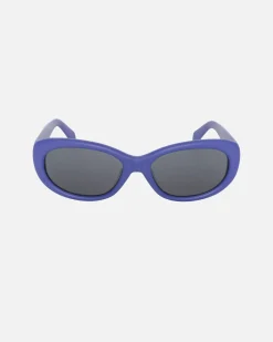 Accessories|Eyegear>Stüssy JUNE SUNGLASSES Purple / Black Lens