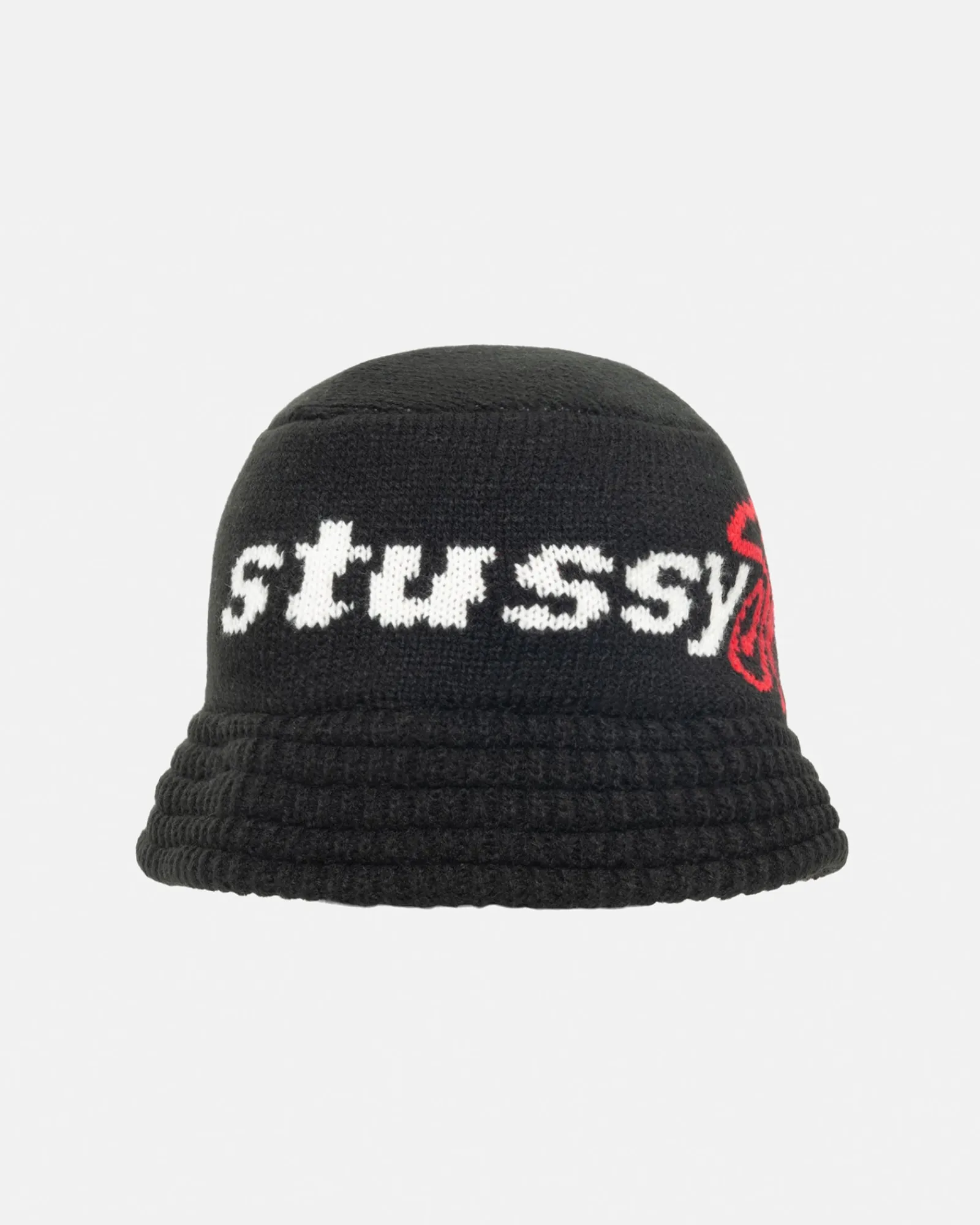 Headwear>Stüssy KNIT BUCKET HAT STUSSY SPORT Black