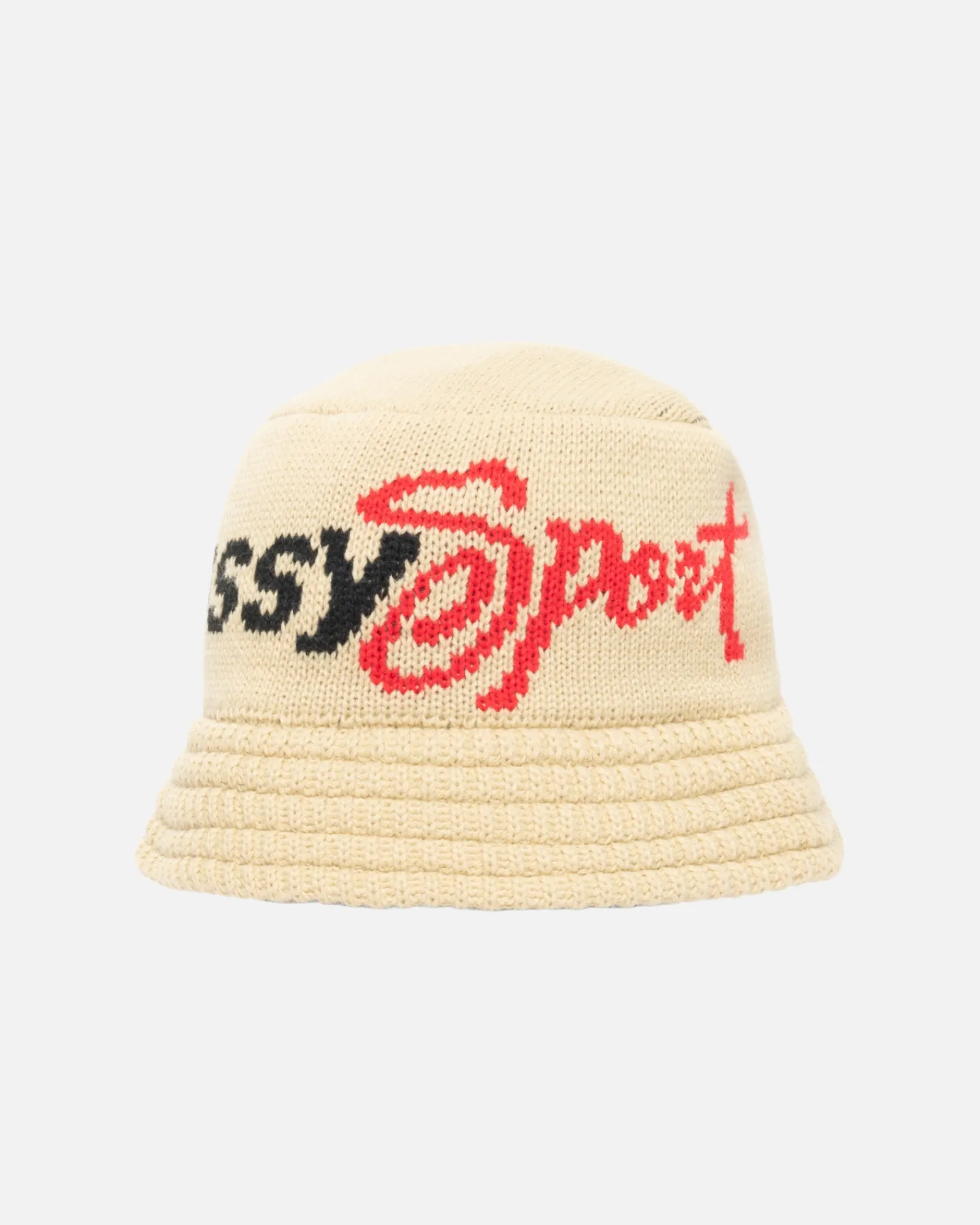Headwear>Stüssy KNIT BUCKET HAT STUSSY SPORT Khaki
