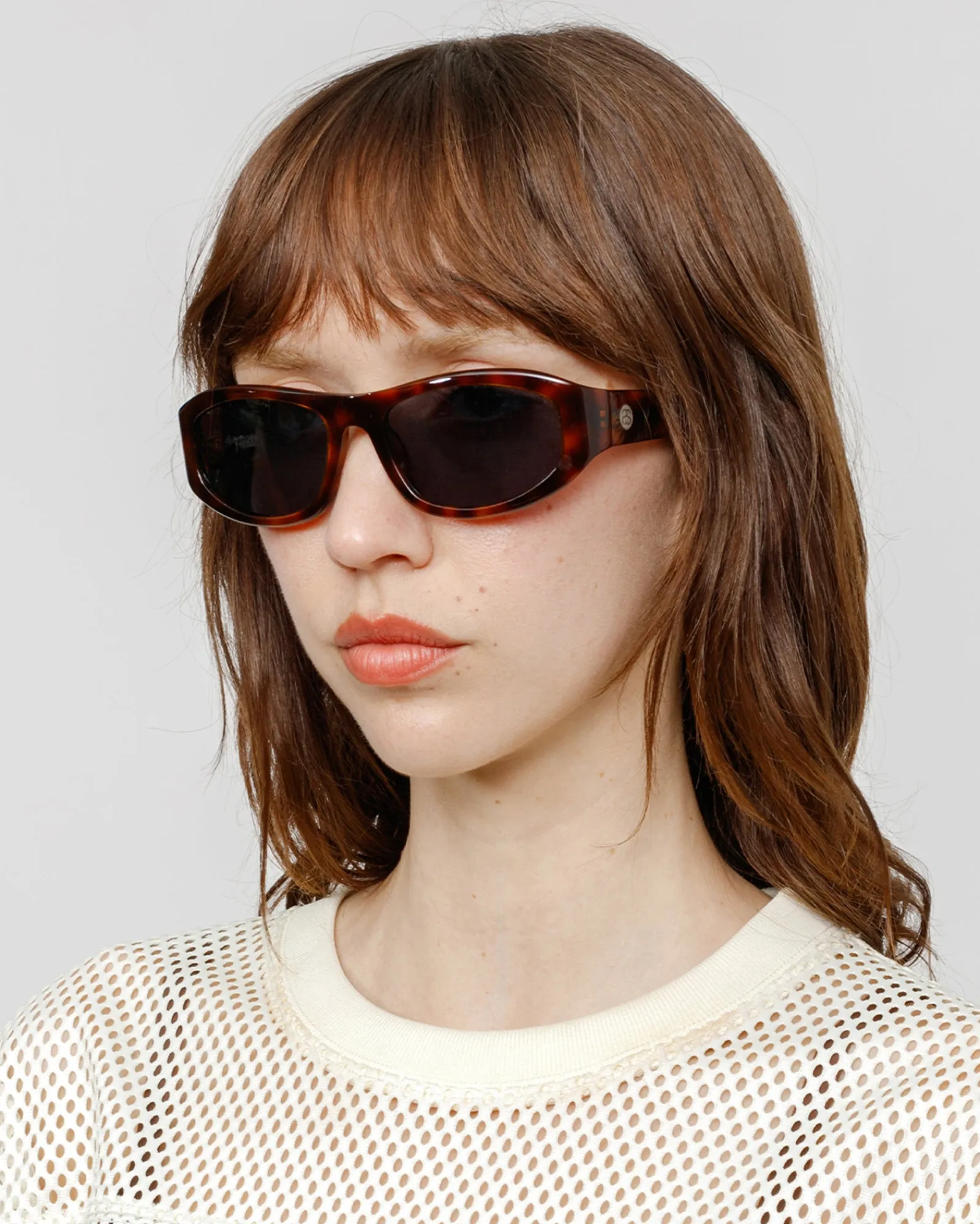 Accessories|Eyegear>Stüssy LANDON SUNGLASSES Tortoise / Black Lens