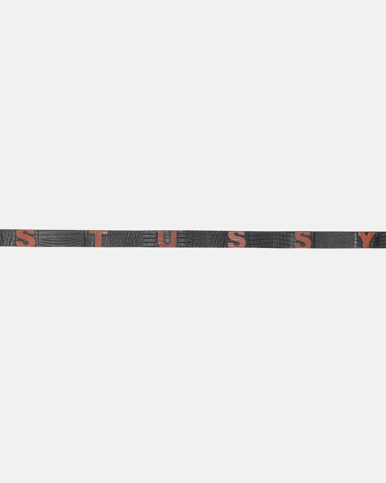Accessories>Stüssy LIZARD TEXTURE UNDERLAY BELT Black