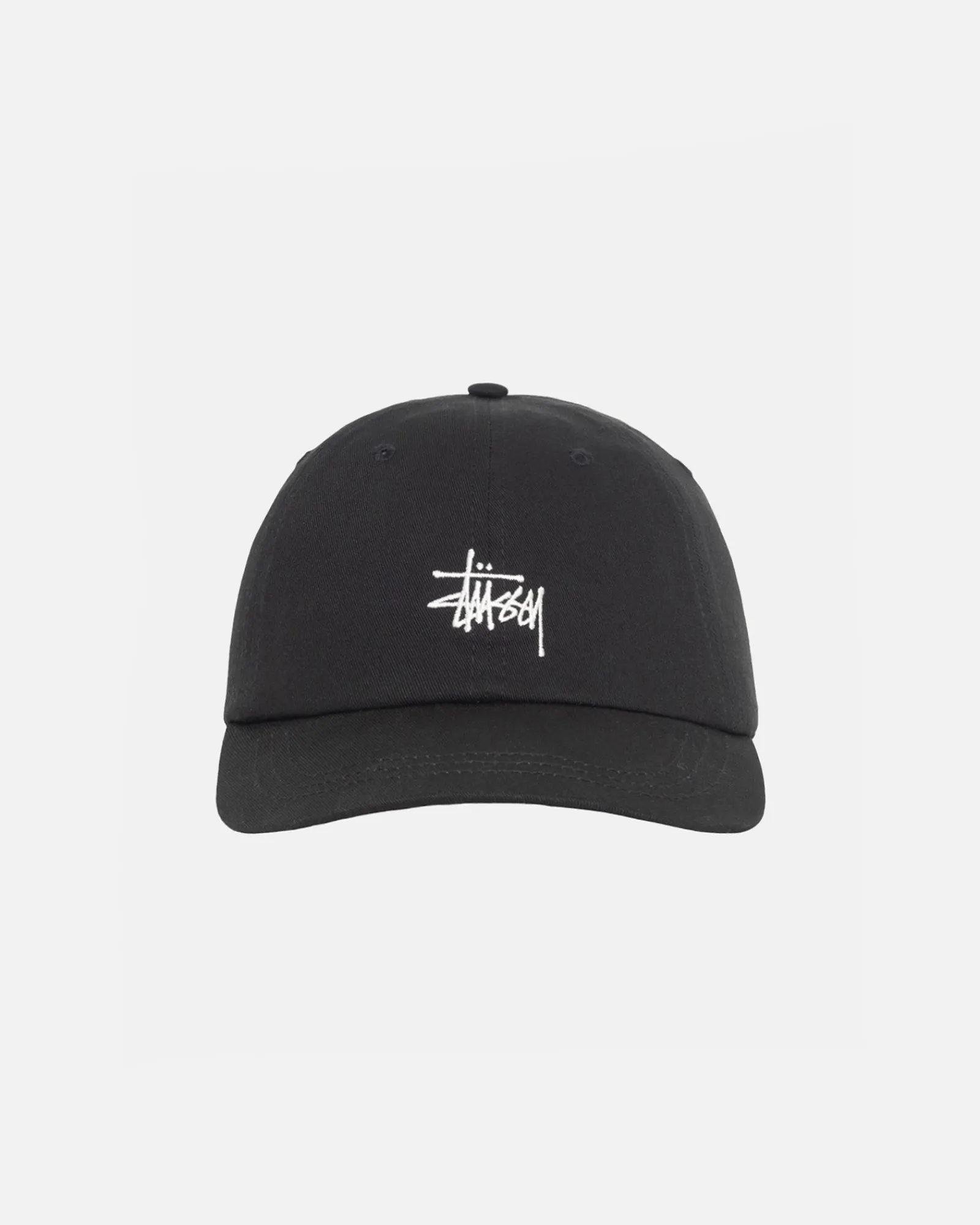 Headwear>Stüssy LOW PROFILE BASIC STRAPBACK Black