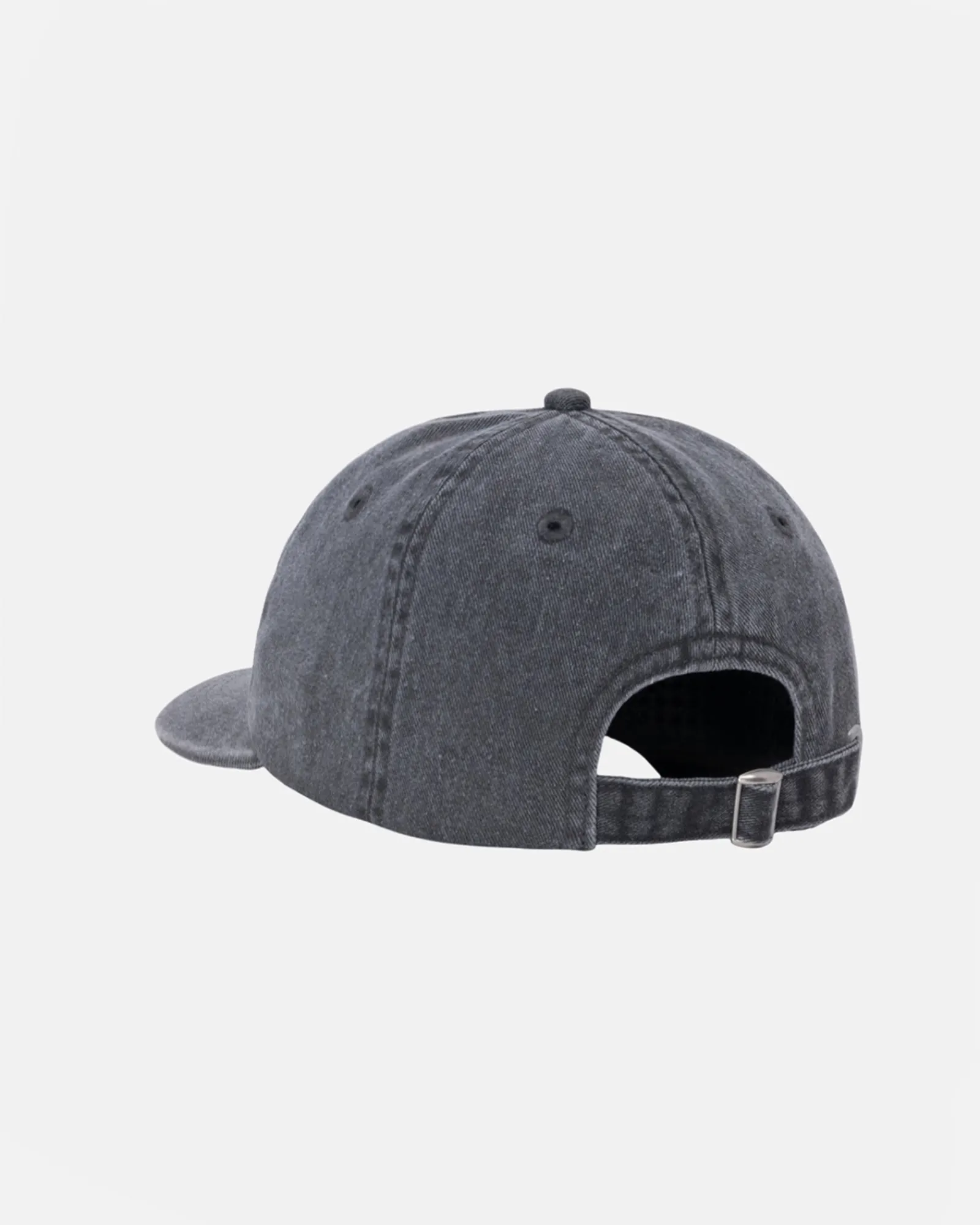 Headwear>Stüssy LOW PROFILE BASIC WASHED STRAPBACK Charcoal