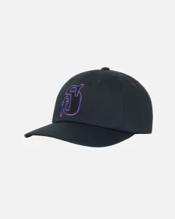 Headwear>Stüssy LOW PROFILE VINTAGE S SNAPBACK Black/Concord