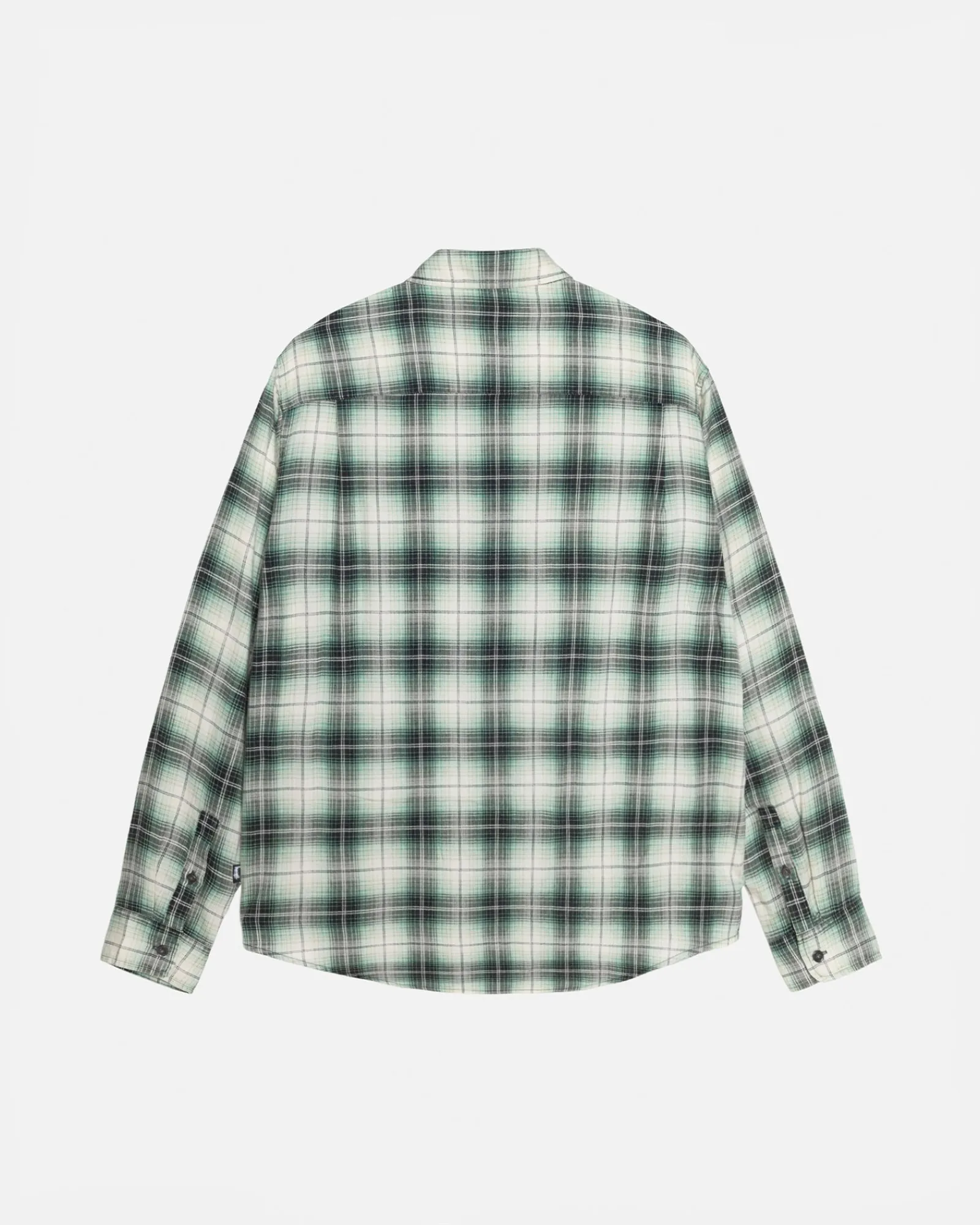 Shirts>Stüssy MATTHEW SHIRT LG PRINTED PLAID Green