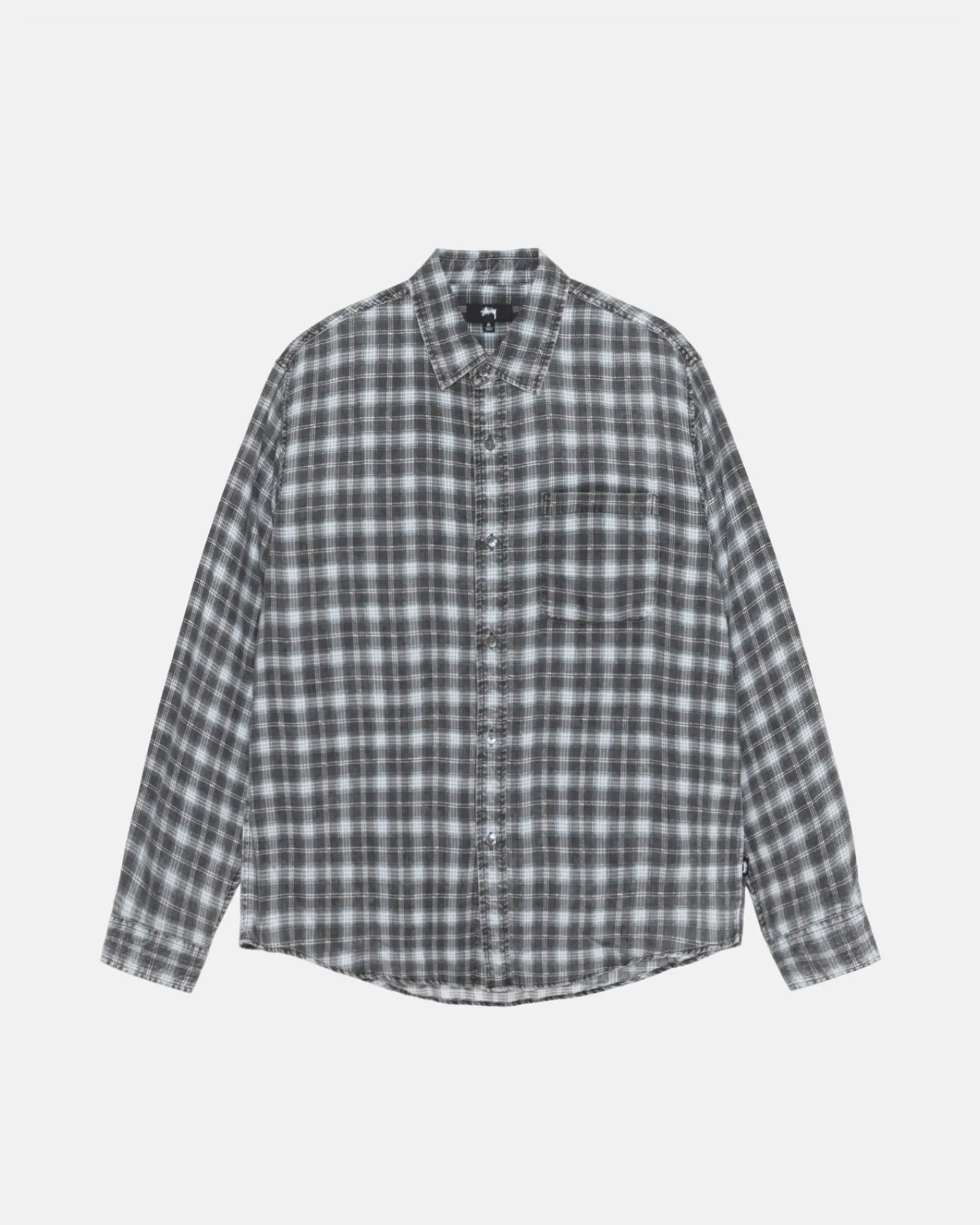 Shirts>Stüssy MATTHEW SHIRT PRINTED PLAID Blue