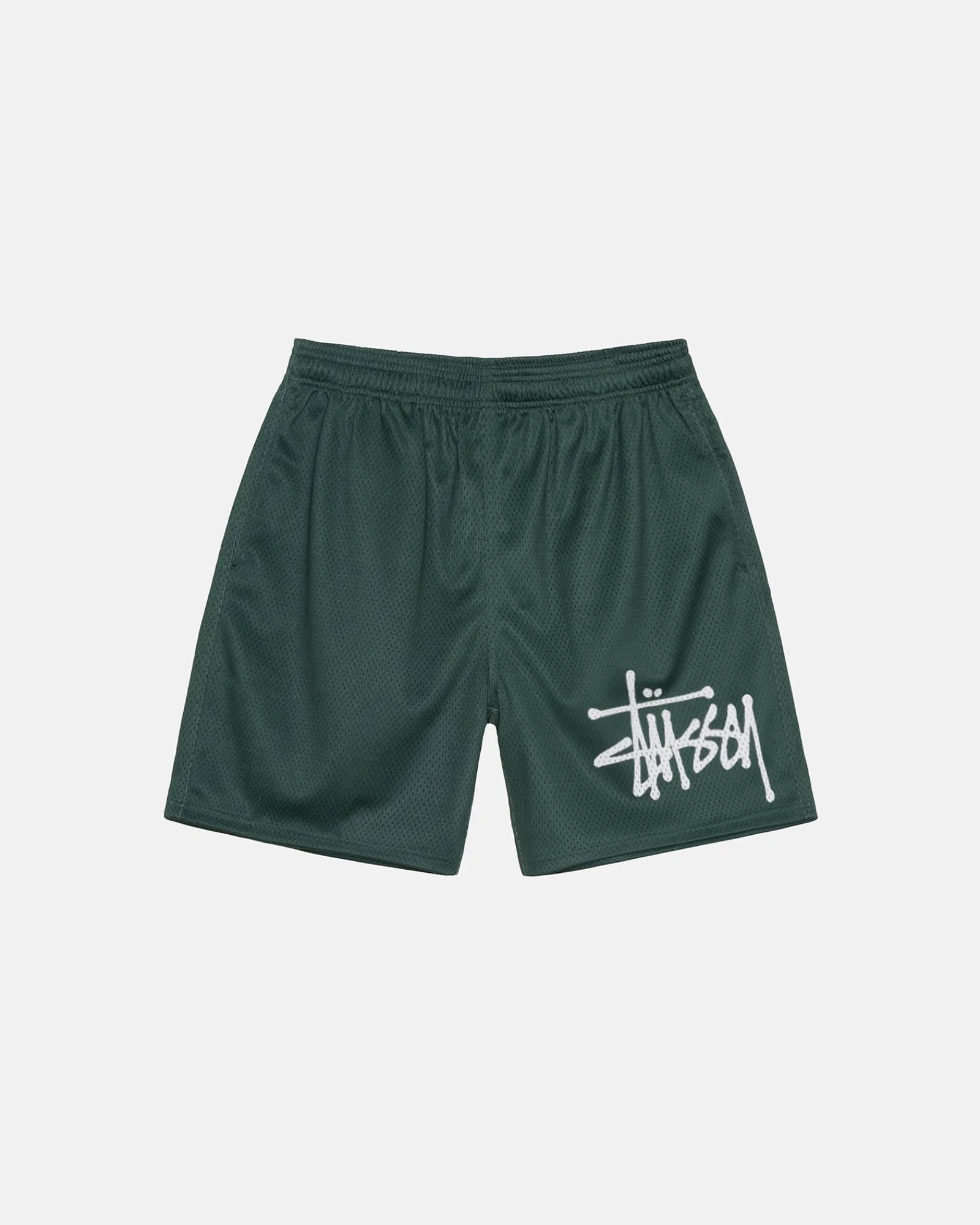 Shorts>Stüssy MESH SHORT BIG BASIC Spruce