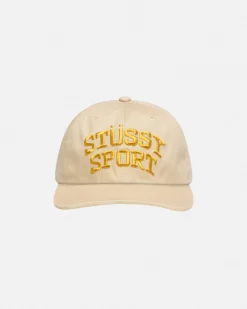 Headwear>Stüssy MID DEPTH STÜSSY SPORT SNAPBACK Natural/Gold