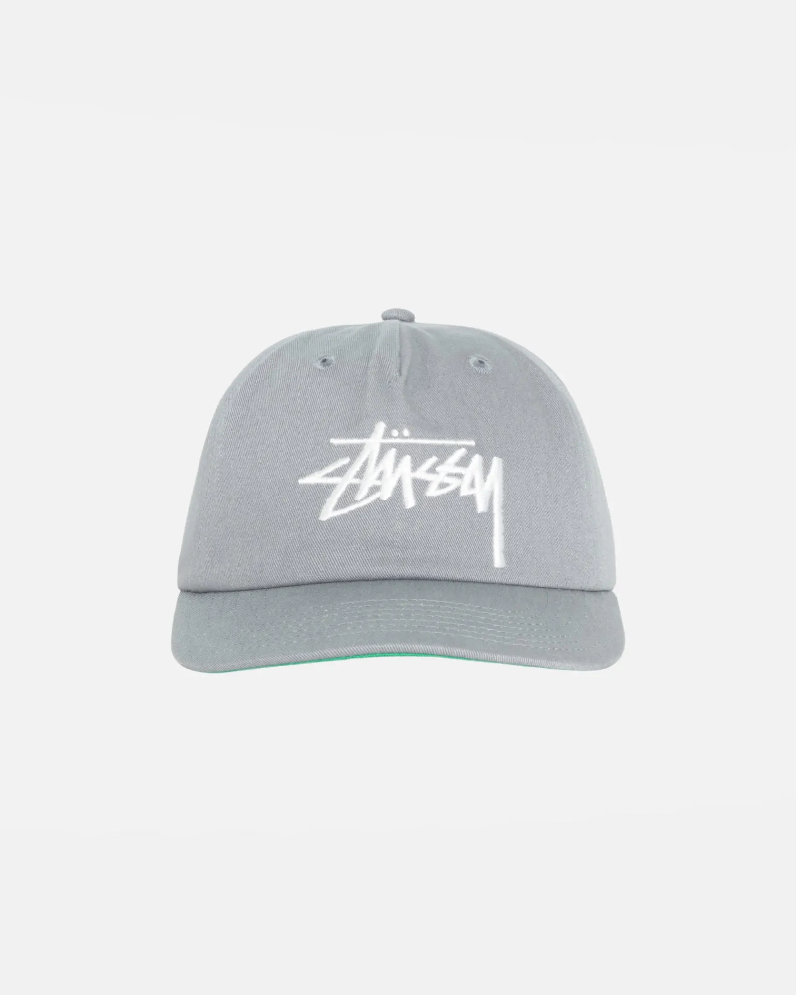Headwear>Stüssy MID-DEPTH BIG STOCK SNAPBACK Gunmetal