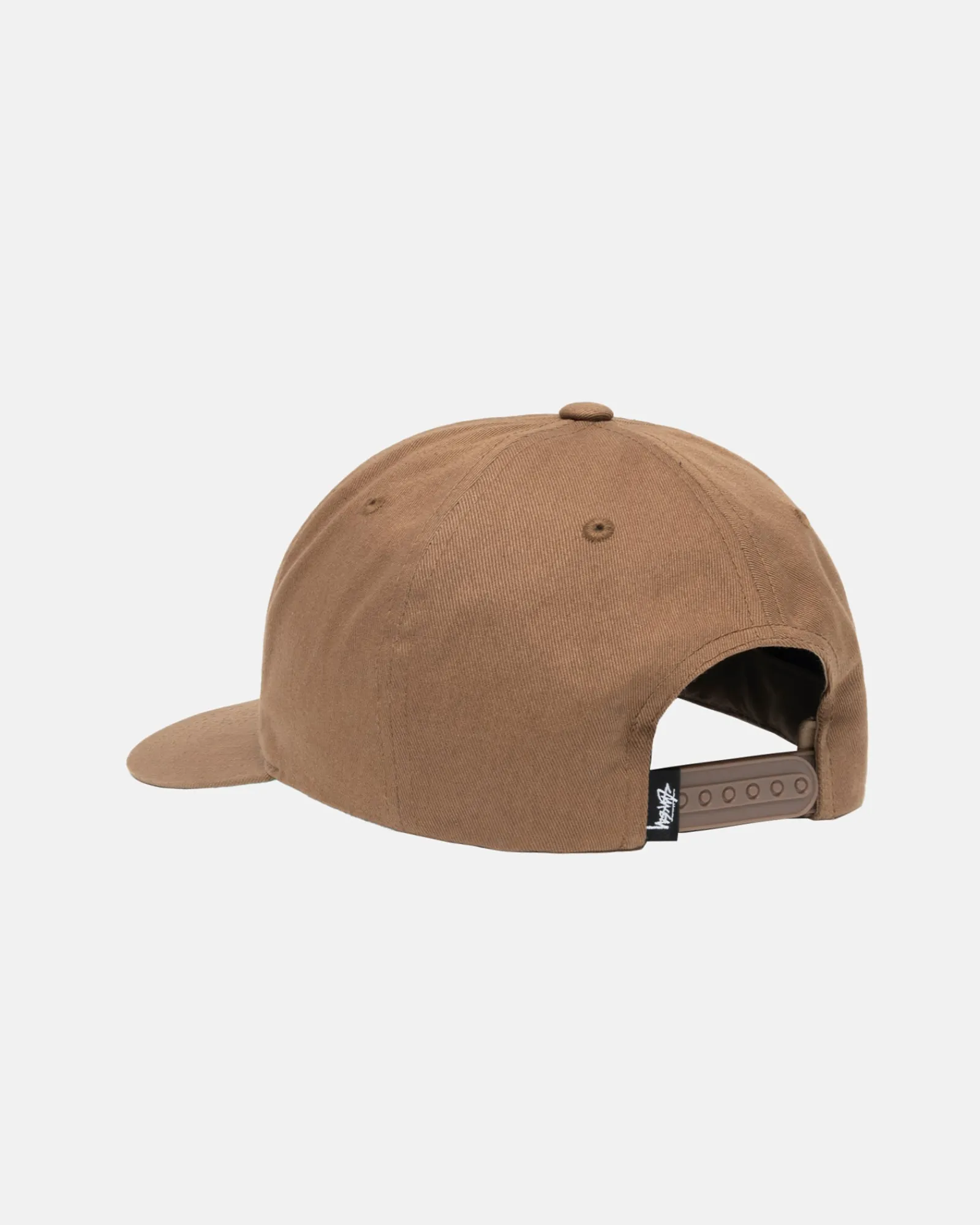 Headwear>Stüssy MID-DEPTH BIG STOCK SNAPBACK Brown
