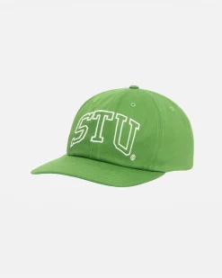 Headwear>Stüssy MID-DEPTH STU ARCH STRAPBACK Pine