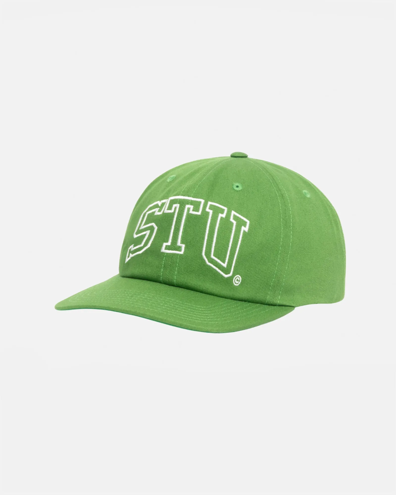 Headwear>Stüssy MID-DEPTH STU ARCH STRAPBACK Pine
