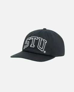 Headwear>Stüssy MID-DEPTH STU ARCH STRAPBACK Shadow Black