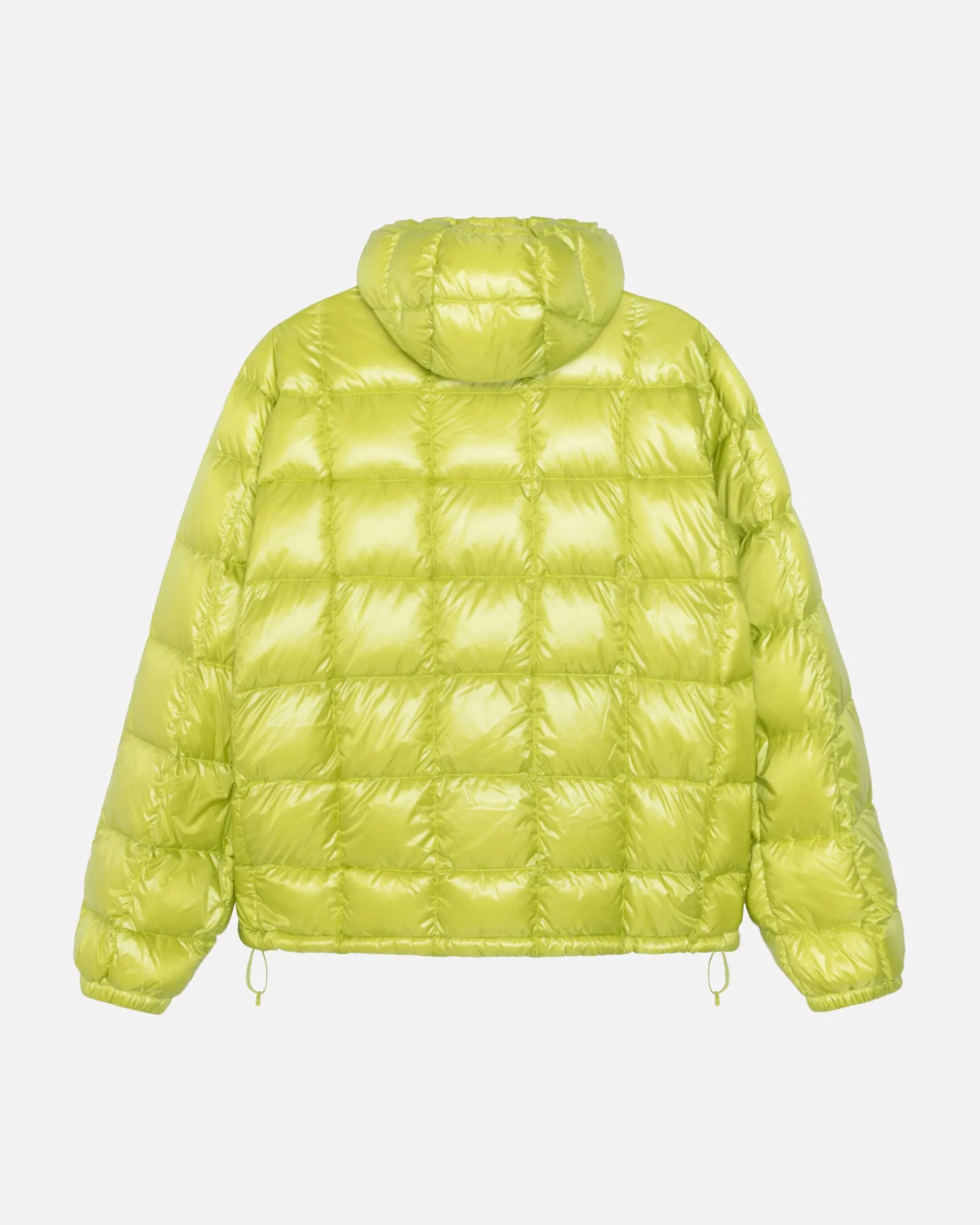 Outerwear>Stüssy MIDWEIGHT HOODED PUFFER Lime