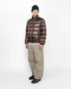 Outerwear>Stüssy MIDWEIGHT PUFFER Brown
