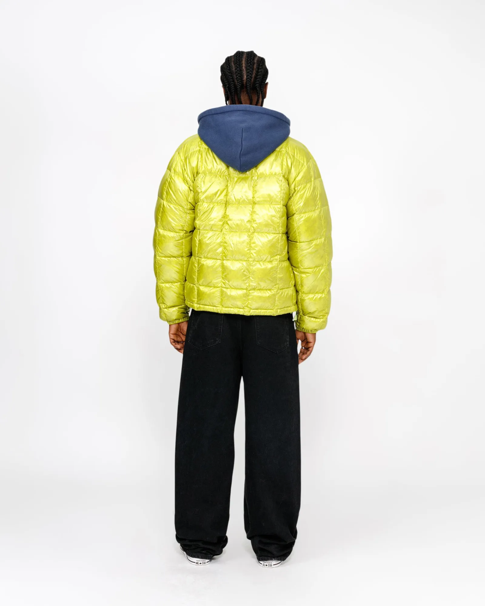 Outerwear>Stüssy MIDWEIGHT PUFFER Lime