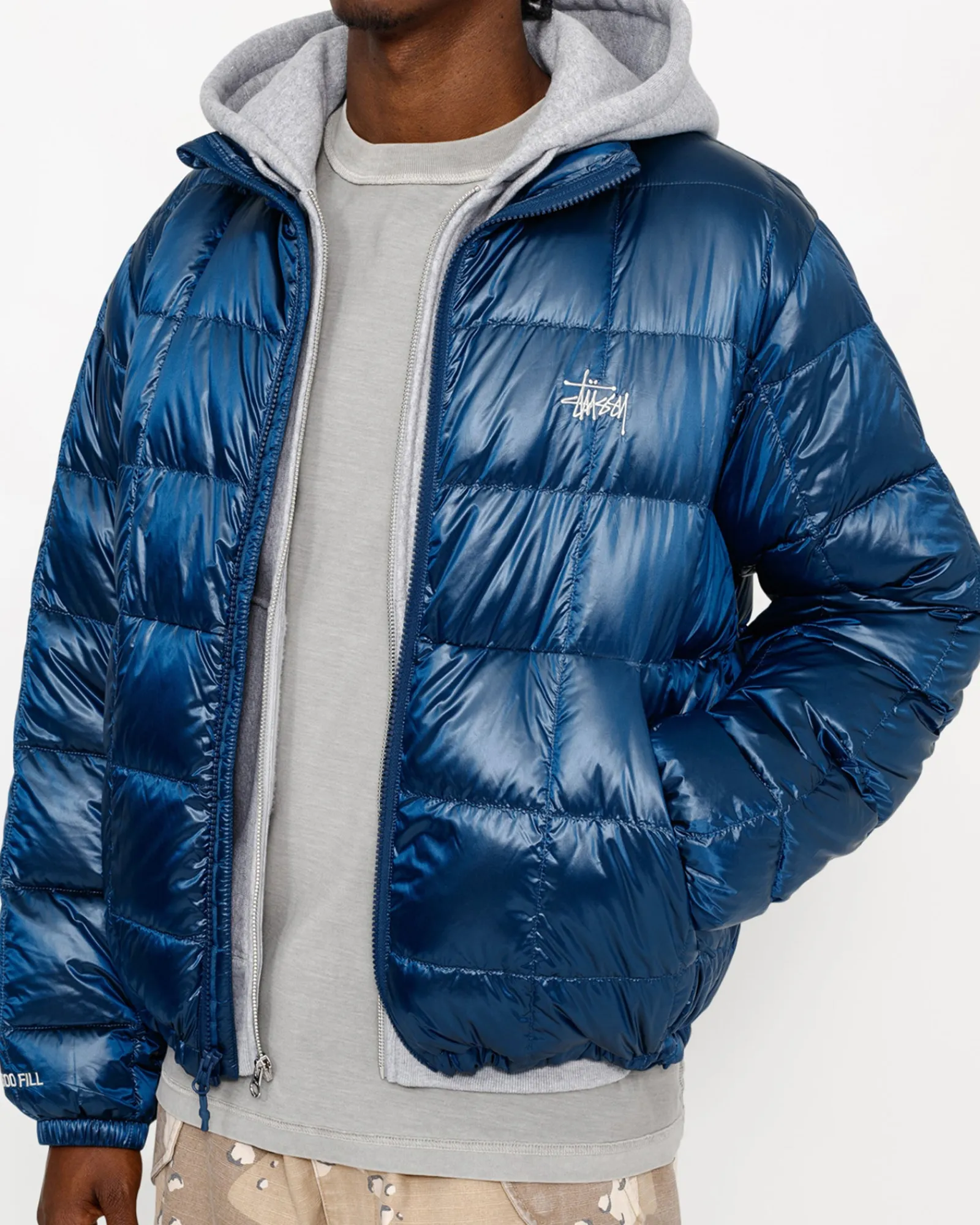 Outerwear>Stüssy MIDWEIGHT PUFFER Royal