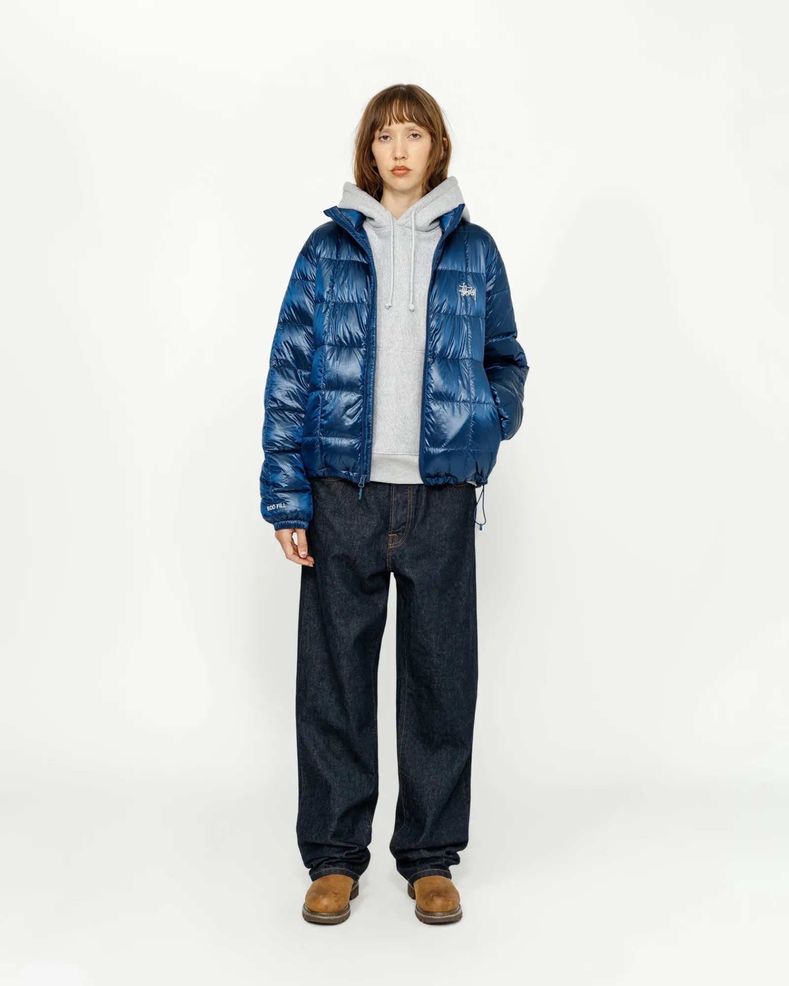 Outerwear>Stüssy MIDWEIGHT PUFFER Royal