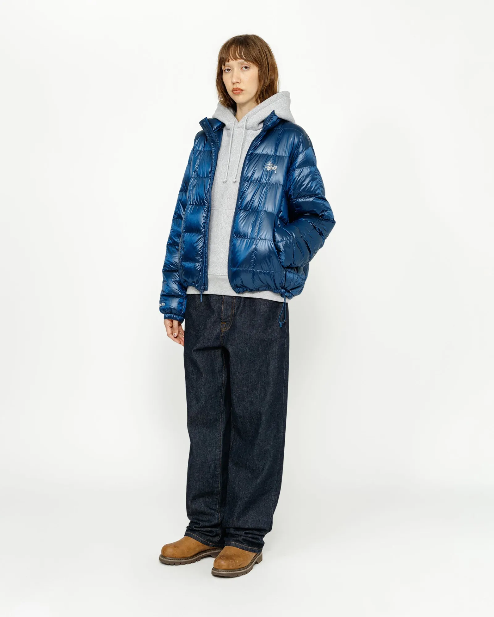Outerwear>Stüssy MIDWEIGHT PUFFER Royal
