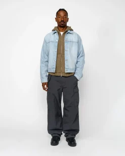 Pants>Stüssy MILITARY CARGO PANT RIPSTOP Black