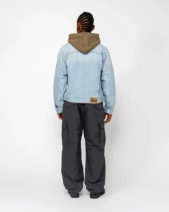 Pants>Stüssy MILITARY CARGO PANT RIPSTOP Black