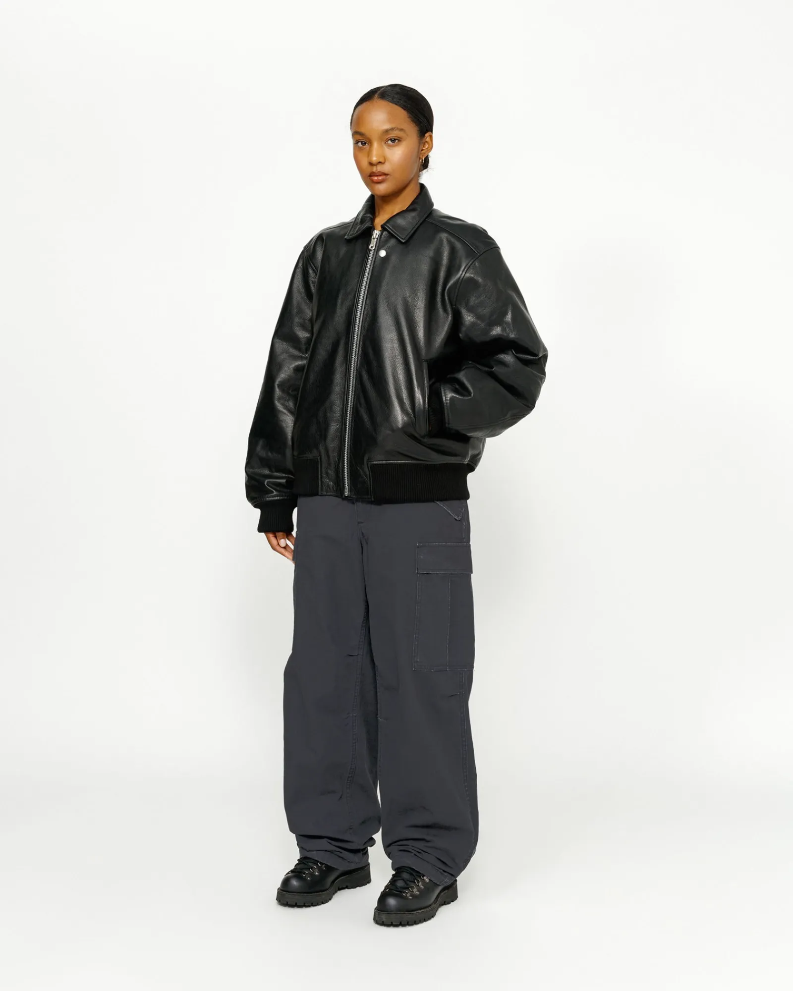 Pants>Stüssy MILITARY CARGO PANT RIPSTOP Black