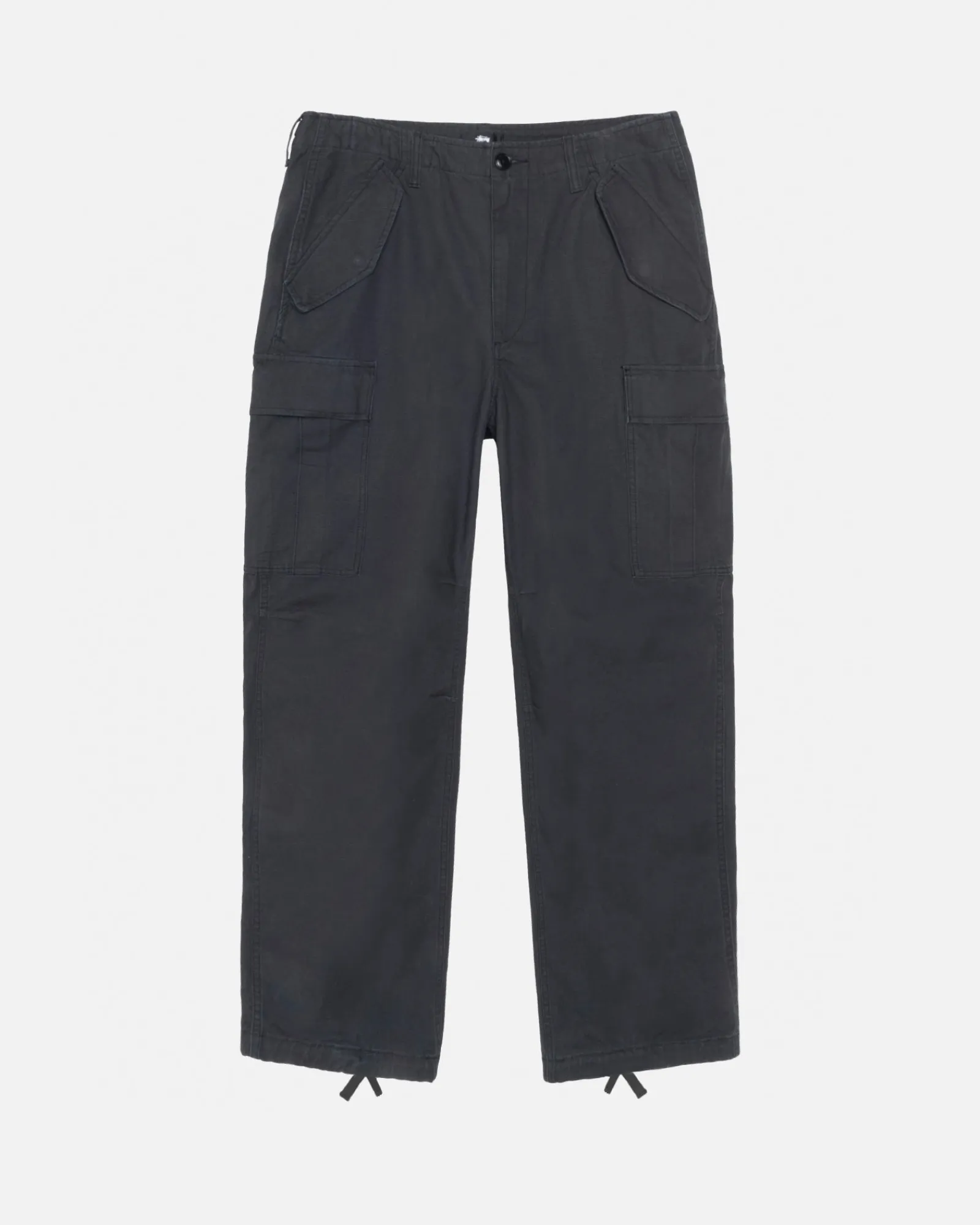Pants>Stüssy MILITARY CARGO PANT RIPSTOP Black