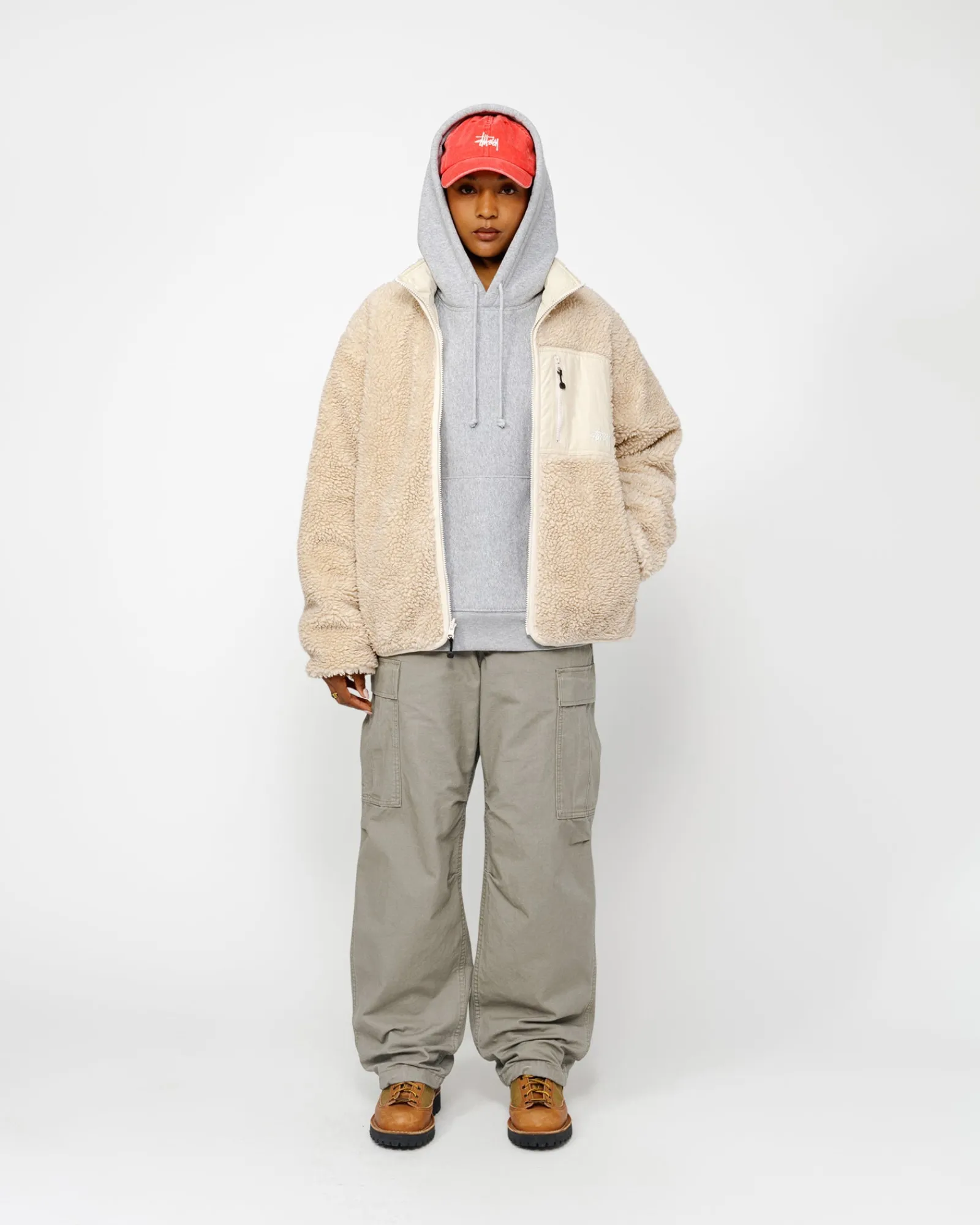 Pants>Stüssy MILITARY CARGO PANT RIPSTOP Olive