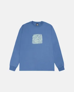 Tees>Stüssy MONO LS TEE Pacific