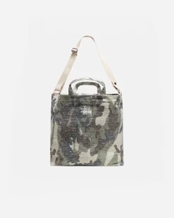 Accessories>Stüssy NEEDLE PUNCH CROSSBODY BAG Camo