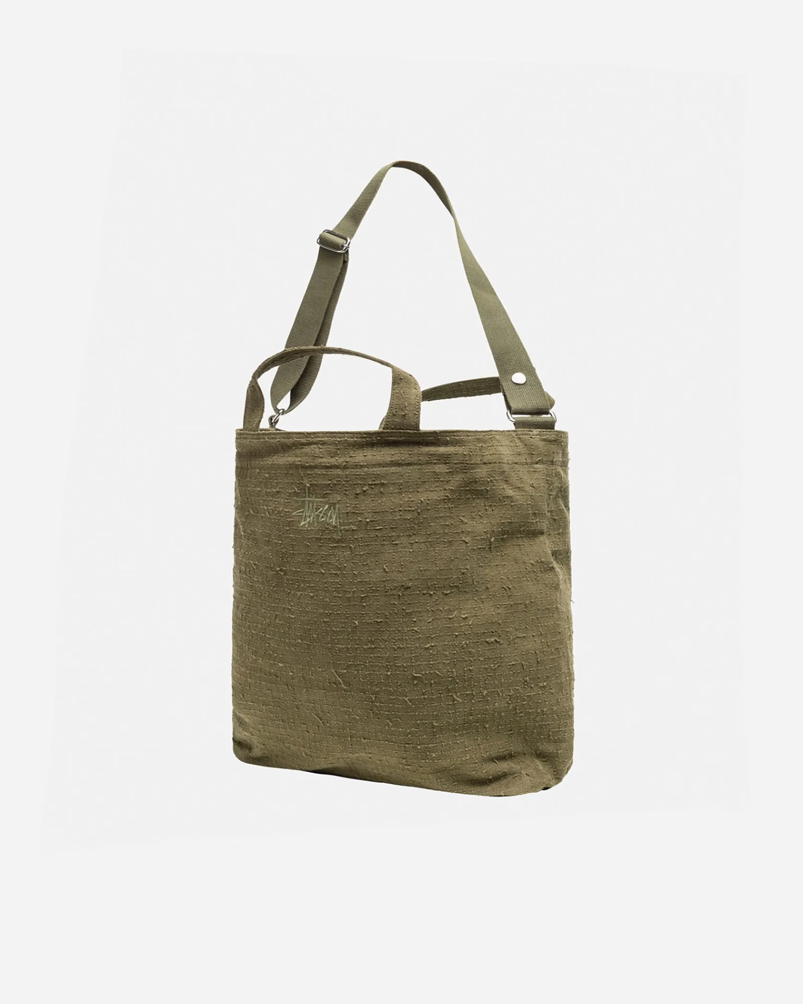 Accessories>Stüssy NEEDLE PUNCH CROSSBODY BAG Olive