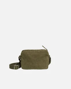 Accessories>Stüssy NEEDLE PUNCH SIDE POUCH Olive