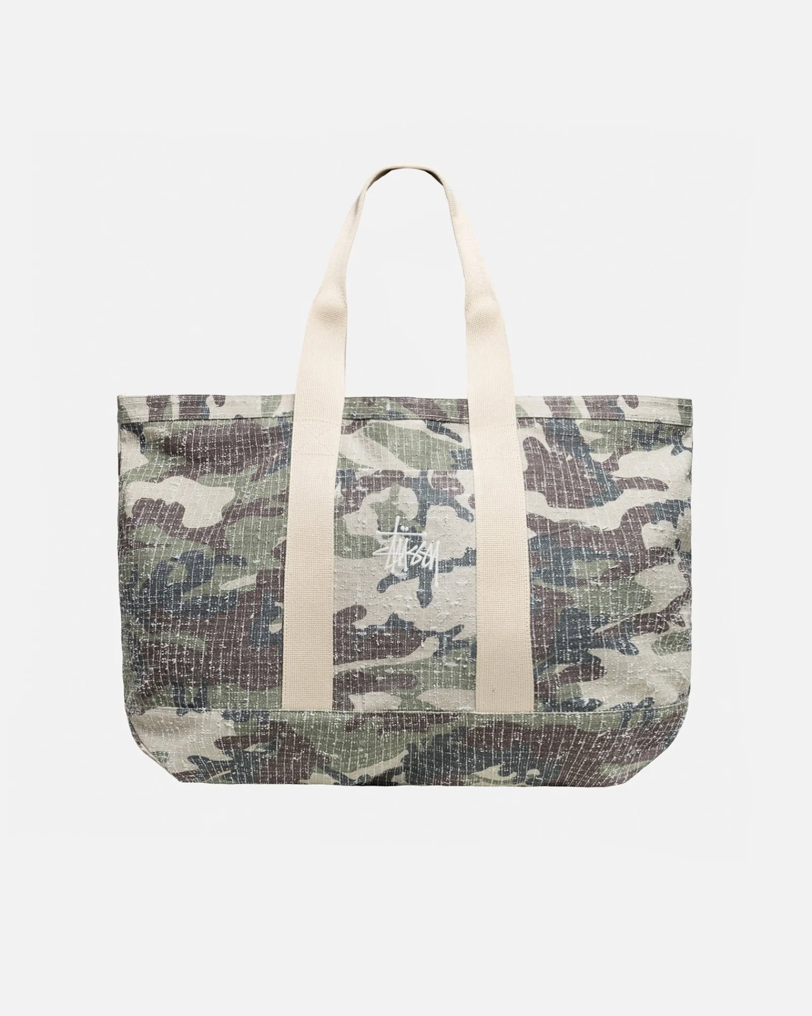 Accessories>Stüssy NEEDLE PUNCH XL TOTE BAG Camo