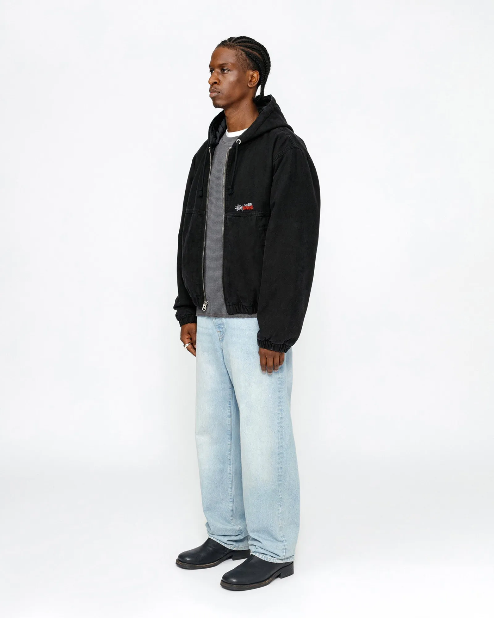 Pants|Denim>Stüssy NEW CLASSIC JEAN DENIM Light Wash