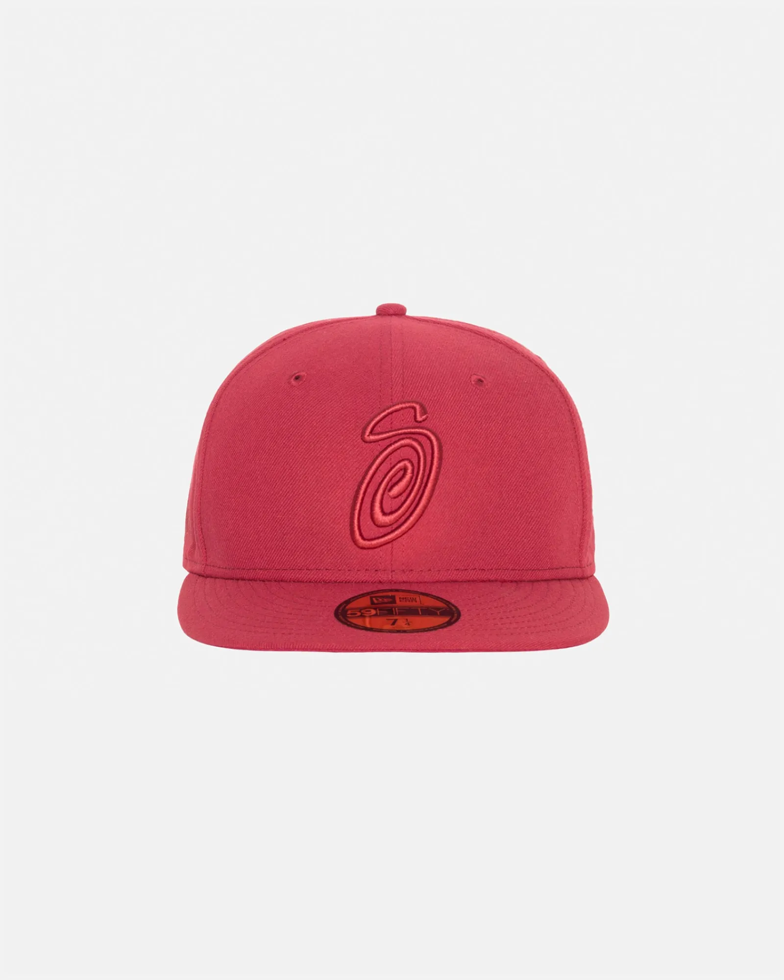 Headwear>Stüssy NEW ERA 59FIFTY SWIRLY S Cardinal