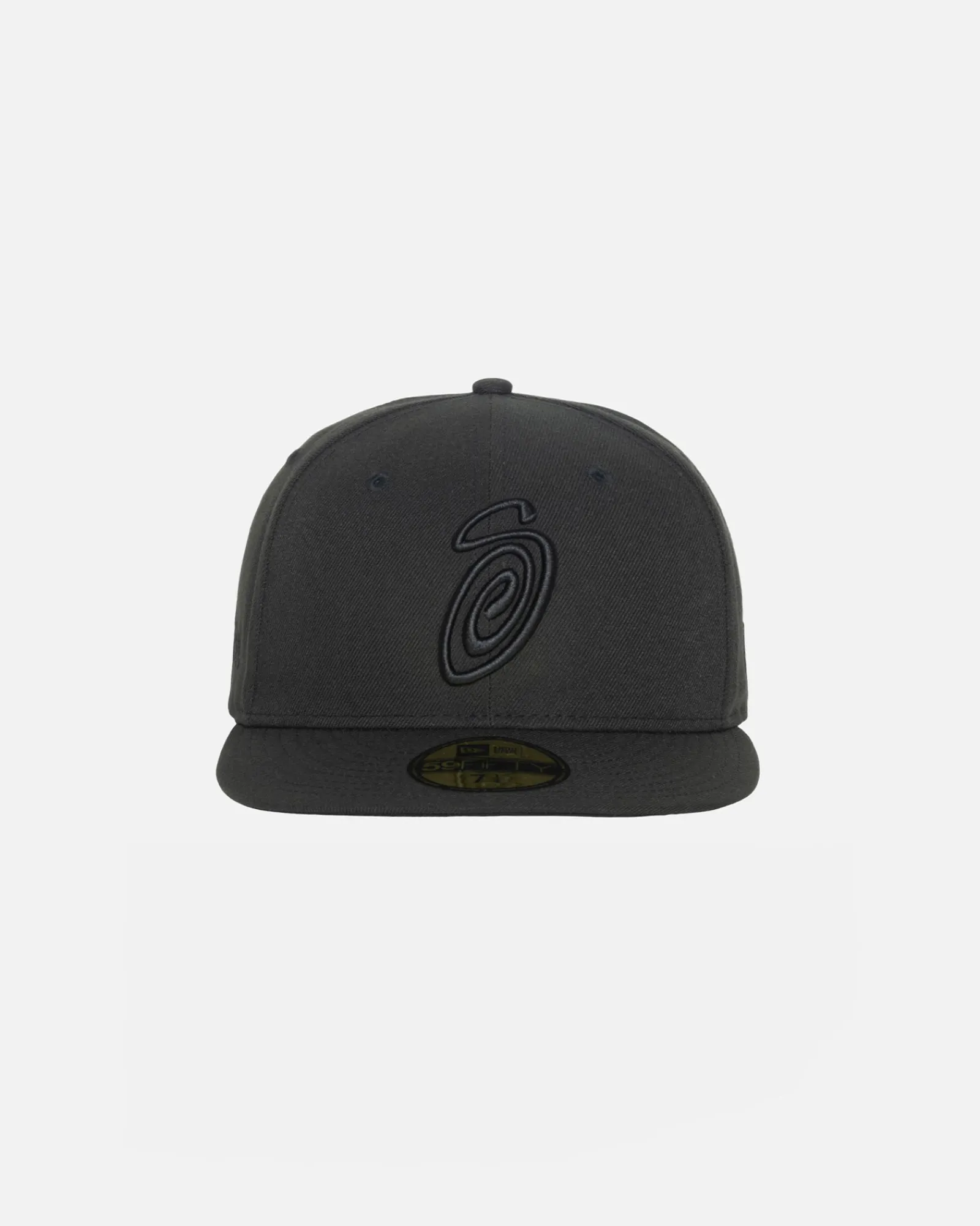 Headwear>Stüssy NEW ERA 59FIFTY SWIRLY S Shadow Black