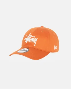 Headwear>Stüssy NEW ERA 9TWENTY BASIC STRAPBACK Orange